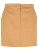 Max Mara 'Ancella' Brown Camel kjol