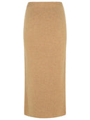 Max Mara 'Umbria' Brown Cashmere Blend Skirt