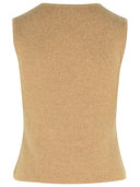 Max Mara 'Fosco' Brown Cashmere Blend Sweater
