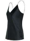 Max Mara 'Metello' Top de seda negra