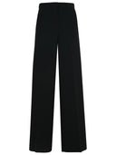 Max Mara 'Leccio' Black Triacetate Blend Pants