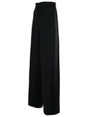 Max Mara 'Leccio' Black Triacetate Blend Pants