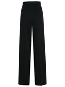 Max Mara 'Leccio' Black Triacetate Blend Pants