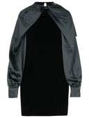 Max Mara 'Zarelia' Black Silk Dress