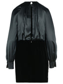 Max Mara 'Zarelia' Black Silk Dress