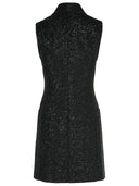 Max Mara 'Eiffel' Dress In Black Viscose Blend