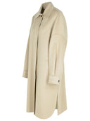 Max Mara 'Baruffa' Beige Cashmere Coat