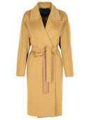 Max Mara 'Valle' Green Cashmere Coat