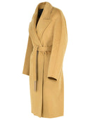 Max Mara 'Valle' Green Cashmere Coat