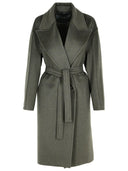Max Mara 'Valle' Green Cashmere Coat