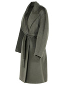 Max Mara 'Valle' Green Cashmere Coat