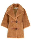 Max Mara 'George' Hood In Brown Camel Blend