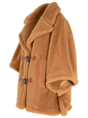 Max Mara 'George' Hood In Brown Camel Blend