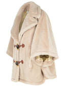 Max Mara 'George1' Beige Alpaca Blend Cape