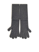 Max Mara 'Timor' Grey Cashmere Gloves