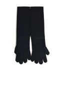 Max Mara 'Timor' Black Cashmere Gloves