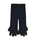 Max Mara 'Timor' Black Cashmere Gloves