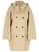 Max Mara 'Arturo1234' Beige Wool Blend Coat