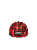 Msgm Red Cotton Blend Cap