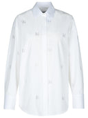 Msgm White Cotton Shirt