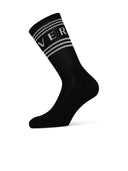 Calzini di cotone nero Versace