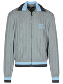 Versace Gray Virgin Wool tröja