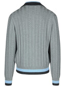 Versace Gray Virgin Wool tröja