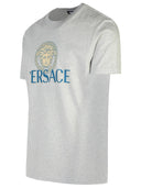 Versace Gray Cotton T Shirt
