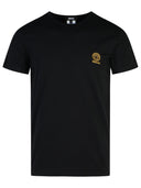 Versace 2 Black Cotton T Shirts Set