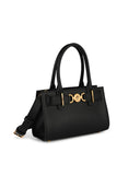 Versace Small 'Medusa' 95 'Black Lear Bag
