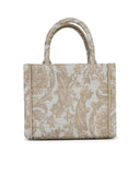 Versace Small 'ana barocco' sacca beige