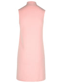 Versace Pink Woll Mischkleid
