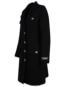 VEADACE BLACK VIRGIN LOUL BLEND COAT