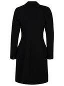 VEADACE BLACK VIRGIN LOUL BLEND COAT
