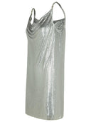 Versace Silver Metal Dress