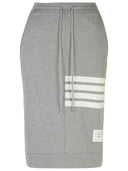 Thom Browne '4 bar' grijze katoenen rok