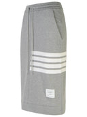 Thom Browne '4 bar' grijze katoenen rok