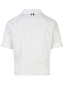 Thom Browne White Cotton Shirt