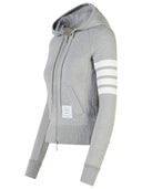 Thom Browne '4 bar' grijze katoenen trui