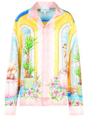 Casablanca Multicolor Silk Shirt