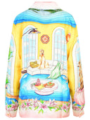 Casablanca Multicolor Silk Shirt