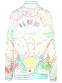 Casablanca White Silk Shirt