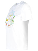 Casablanca wit katoenen t -shirt