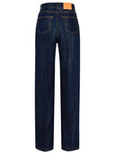 Jeans di miscela di cotone blu di Casablanca "Lurex"