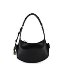 Ganni 'Swing' Black Recycled Lear Bag