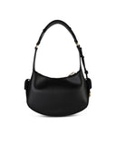 Ganni 'Swing' Black Recycled Lear Bag