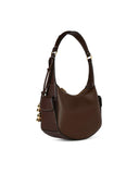 Ganni 'Swing' Brown Recycled Lear Bag