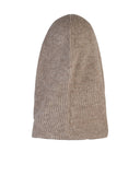 Ganni Balaclava i beige uldblanding