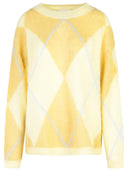 Pull Ganni Brown Mohair Blend
