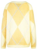 Pull Ganni Brown Mohair Blend